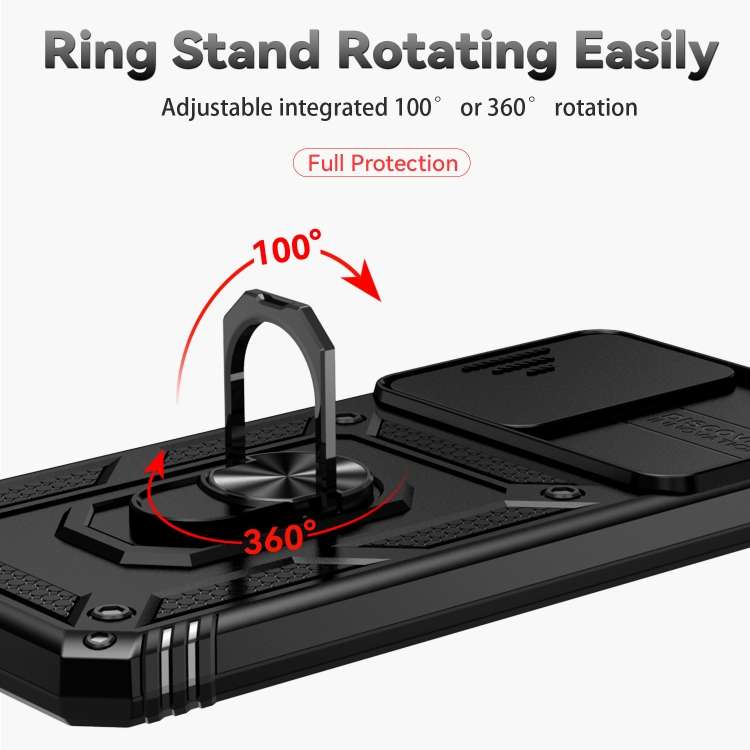Custodia per telefono con supporto per camshield scorrevole, For Xiaomi Redmi Note 12 5G, For Xiaomi 13 Pro, For Xiaomi 13