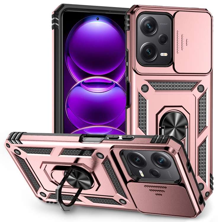 Custodia per telefono con supporto per camshield scorrevole, For Xiaomi Redmi Note 12 5G, For Xiaomi 13 Pro, For Xiaomi 13