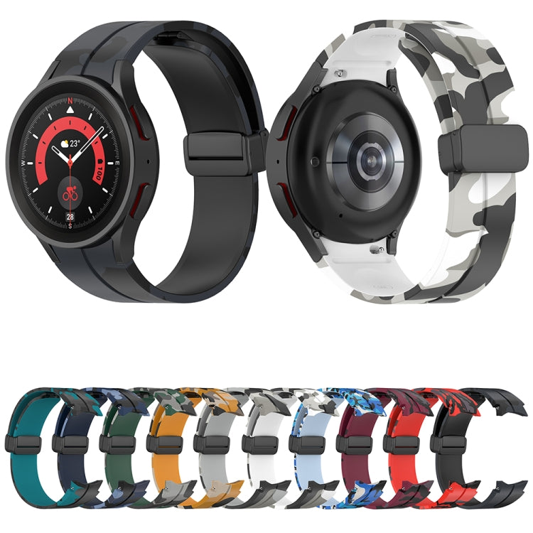 Cinturino in silicone mimetico con chiusura magnetica per Samsung