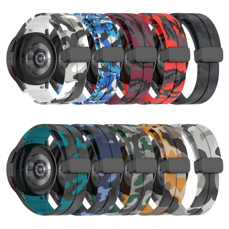 Cinturino in silicone mimetico con chiusura magnetica per Samsung