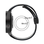 Cinturino in silicone mimetico con chiusura magnetica per Samsung