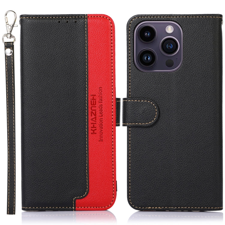 Custodia in pelle per iPhone 15 e 16 compatibile RFID