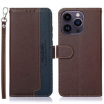 Custodia in pelle per iPhone 15 e 16 compatibile RFID