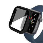 Custodia protettiva PC con pellicola anti-spia per Apple Watch