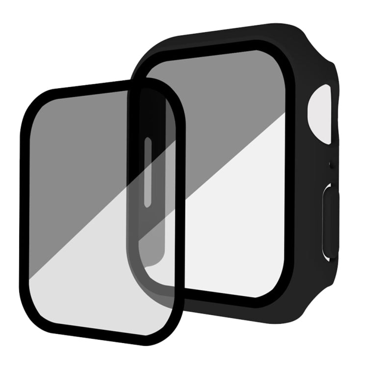 Custodia protettiva PC con pellicola anti-spia per Apple Watch