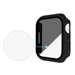 Custodia protettiva PC con pellicola anti-spia per Apple Watch