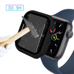 Custodia protettiva PC con pellicola anti-spia per Apple Watch
