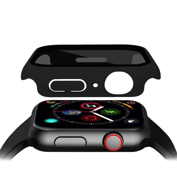 Custodia protettiva PC con pellicola anti-spia per Apple Watch