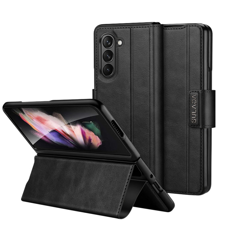 Custodia in pelle con chiusura magnetica per Samsung Galaxy Z Fol