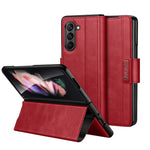 Custodia in pelle con chiusura magnetica per Samsung Galaxy Z Fol
