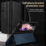 Custodia in pelle con chiusura magnetica per Samsung Galaxy Z Fol