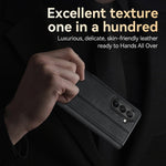 Custodia in pelle con chiusura magnetica per Samsung Galaxy Z Fol