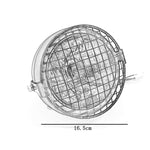 Faro LED moto Halley CG125 GN125 DM-DD-023 giallo