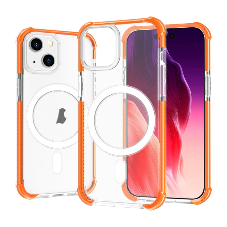 Custodia per telefono antiurto in acrilico magnetico Magsafe, For iPhone 15