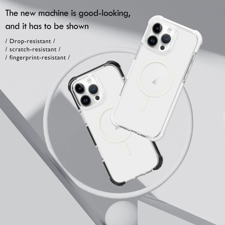 Custodia per telefono antiurto in acrilico magnetico Magsafe, For iPhone 15