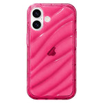 Custodia TPU con onde per iPhone 17 e 18 in vari colori