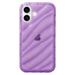 Custodia TPU con onde per iPhone 17 e 18 in vari colori