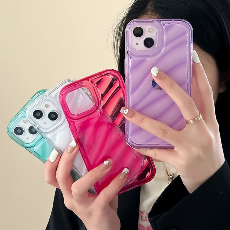 Custodia TPU con onde per iPhone 17 e 18 in vari colori