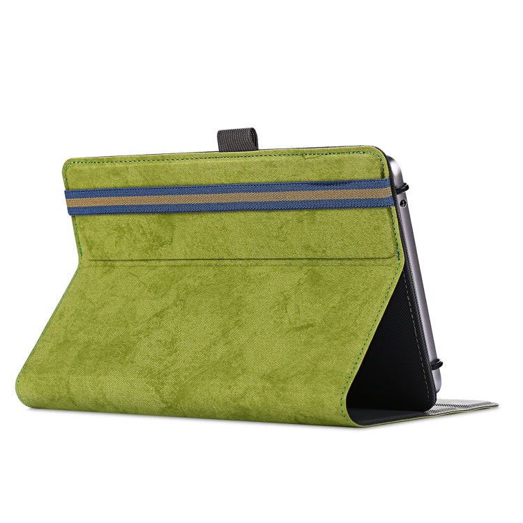 Custodia in pelle universale per tablet PC con vibrazione orizzontale e slot