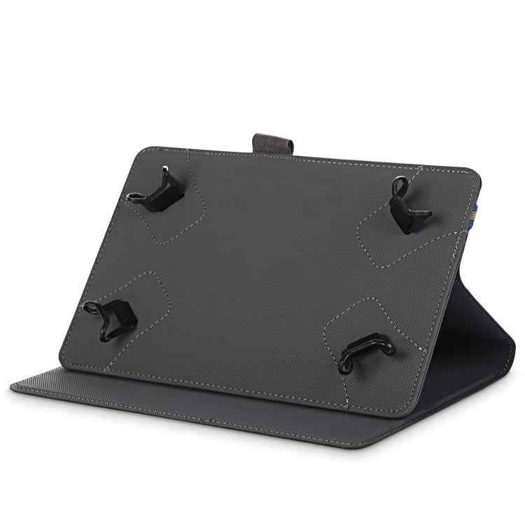 Custodia in pelle universale per tablet PC con vibrazione orizzontale e slot