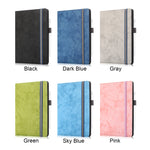 Custodia in pelle universale per tablet PC con vibrazione orizzontale e slot
