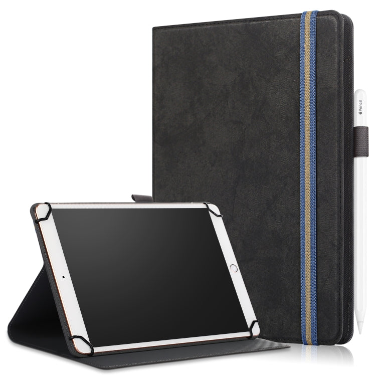 Custodia in pelle universale per tablet PC con vibrazione orizzontale e slot
