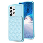 Custodia portafoglio quadrato scozzese per Samsung Galaxy