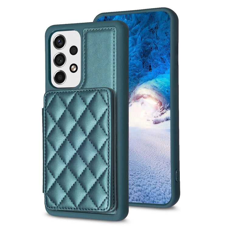 Custodia portafoglio quadrato scozzese per Samsung Galaxy