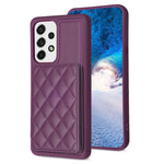 Custodia portafoglio quadrato scozzese per Samsung Galaxy