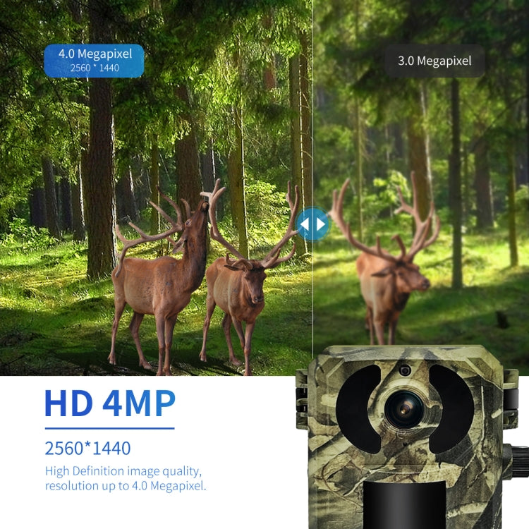 Telecamera ESCAM QF380 4MP con pannello solare e sensore PIR