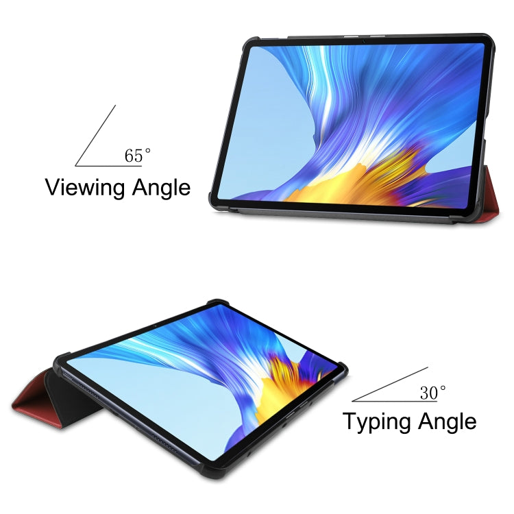 Custodia in pelle per Huawei Honor V6 MatePad 10.4 pollici con staffa