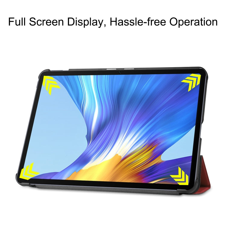 Custodia in pelle per Huawei Honor V6 MatePad 10.4 pollici con staffa