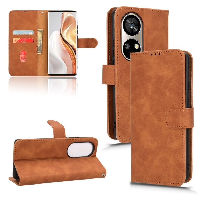 Custodia per telefono in pelle con vibrazione magnetica Skin Feel, For Ulefone Note 21, For Ulefone Note 20 Pro, For Ulefone Note 19, For Ulefone Note 17 Pro