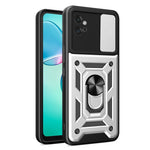 Cover per fotocamera scorrevole Custodia per telefono PC ibrida in TPU, For Motorola Moto G32