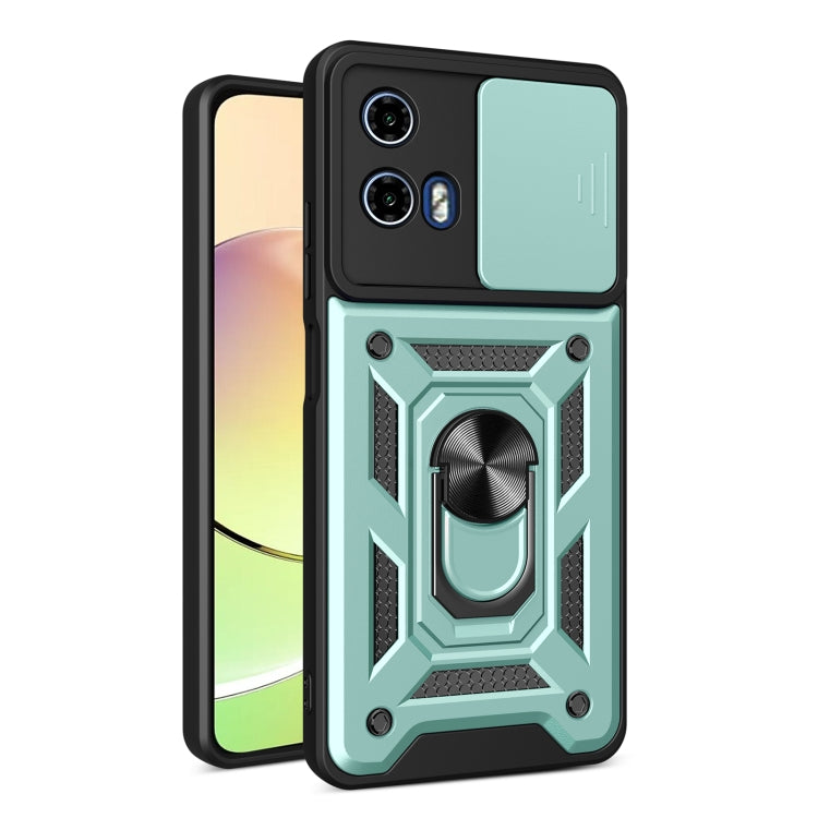 Cover per fotocamera scorrevole Custodia per telefono PC ibrida in TPU, For Motorola Moto G04 / G24, For Motorola Moto G34 5G, For Motorola Moto G84
