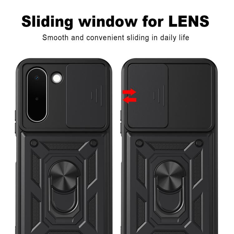 Cover per fotocamera scorrevole Custodia per telefono PC ibrida in TPU, For OnePlus Nord 6 5G, For OnePlus Turbo 6 / Turbo 6V 5G, For OnePlus 15R