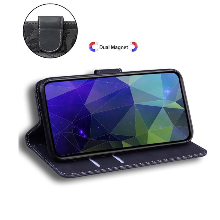 Custodia per cellulare in pelle con motivo a tigre in rilievo, For Realme 16 5G, For Realme 16 Pro+ 5G, For Realme 16 Pro 5G, For Realme 15T 5G