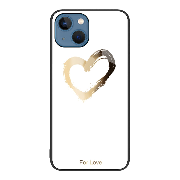 Custodia per telefono in vetro verniciato colorato, For iPhone 15