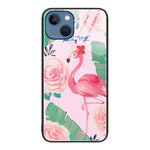 Custodia per telefono in vetro verniciato colorato, For iPhone 15