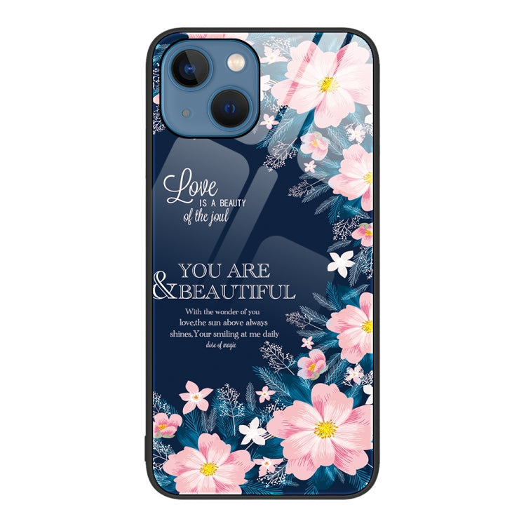 Custodia per telefono in vetro verniciato colorato, For iPhone 15