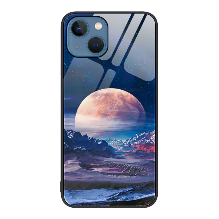 Custodia per telefono in vetro verniciato colorato, For iPhone 15