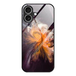 Custodia protettiva per telefono in vetro con motivo in marmo, For iPhone 17 Pro Max, For iPhone 17 Pro, For iPhone 17