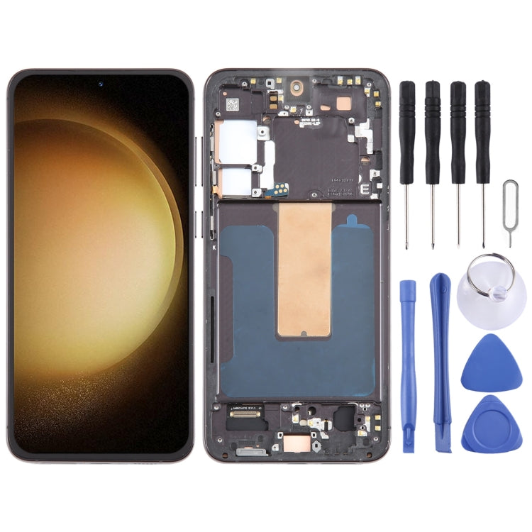 Schermo OLED con cornice per Samsung Galaxy Note10+