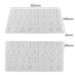 Stampo in silicone per specchio con portachiavi 37x19 cm