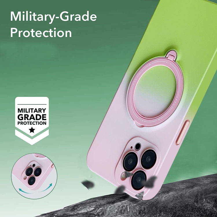 Custodia per telefono in TPU sfumato con supporto MagSafe, For iPhone 11 Pro
