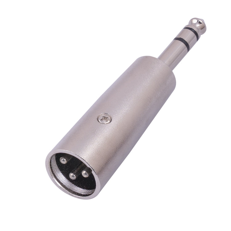 Adattatore maschio 6,35 mm 1/4 TRS a XLR 3 pin maschio