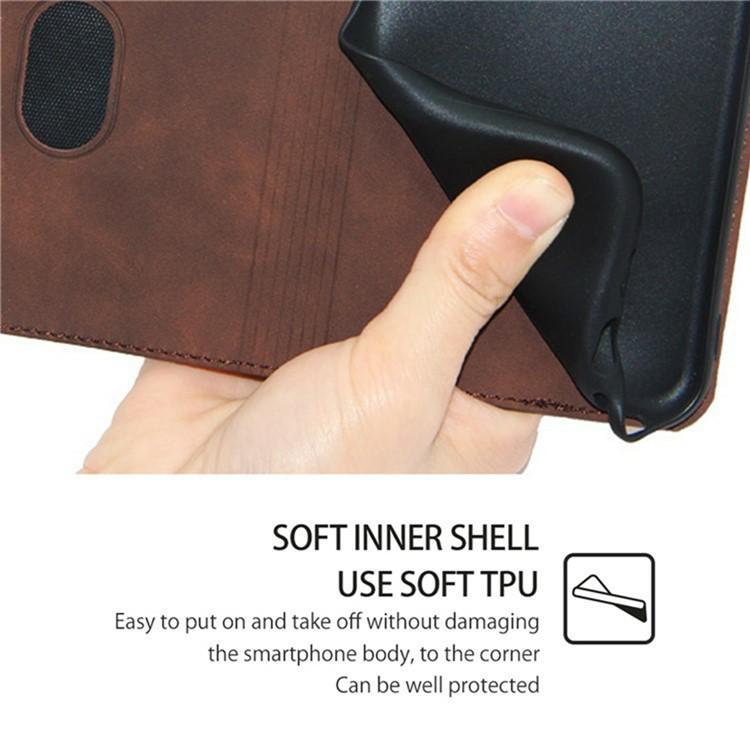 Custodia per telefono in pelle magnetica Skin Feel, For vivo V60 Lite 5G Global, For vivo V60 5G Global, For vivo iQOO Neo 10 5G Global, For vivo X200s 5G