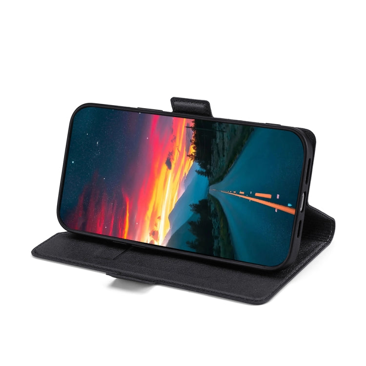 Custodia per telefono in pelle flip orizzontale con fibbia laterale ultrasottile, For vivo Y78 5G, For vivo Y27 4G