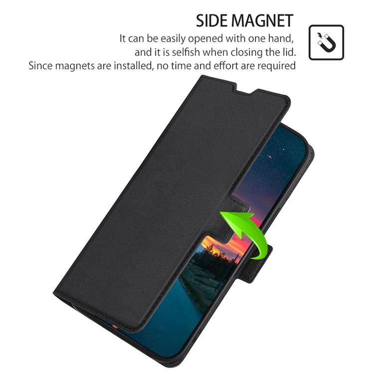 Custodia per telefono in pelle flip orizzontale con fibbia laterale ultrasottile, For vivo iQOO Neo 10 5G Global, For vivo X200s 5G, For vivo Y39 5G Global, For vivo V50 Lite 5G, For vivo Y29s 5G / Y04 4G, For vivo Y29 4G Global
