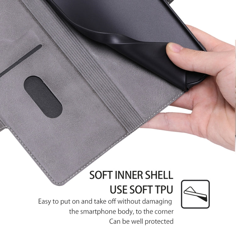 Custodia per telefono in pelle flip orizzontale con fibbia laterale ultrasottile, For vivo X100s, For vivo Y38 5G / T3x Global, For vivo V30e 5G Global, For vivo iQOO Z9x, For vivo iQOO Z9 Turbo, For vivo Y03 4G